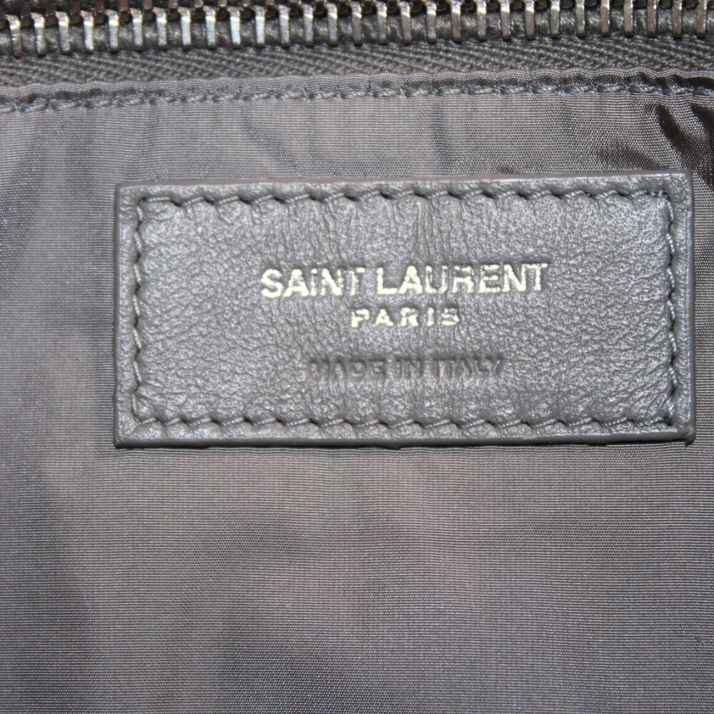 NWOT Saint Laurent Nylon Le 5 A 7 Hobo Shoulder Crossbody Bag Handbag YSL - Picture 5 of 11